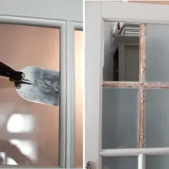 Czym pomalować szybę w drzwiach, aby uzyskać idealny efekt?