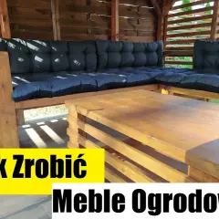 Jak zrobić meble ogrodowe z palet - łatwe i tanie pomysły DIY