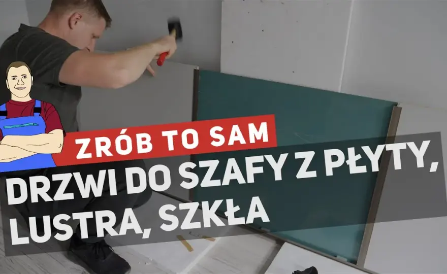 Jak zrobić drzwi przesuwne do szafy - krok po kroku bez błędów