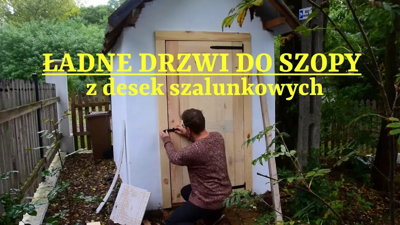 Zdjęcie Jak zrobić drzwi z desek do szopy – proste kroki i cenne wskazówki